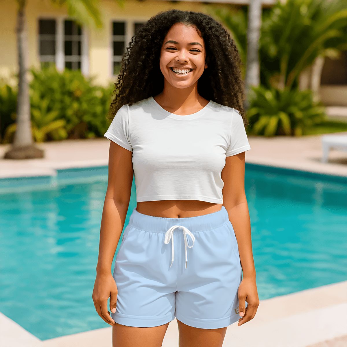 Die Costal Blue Badeshorts