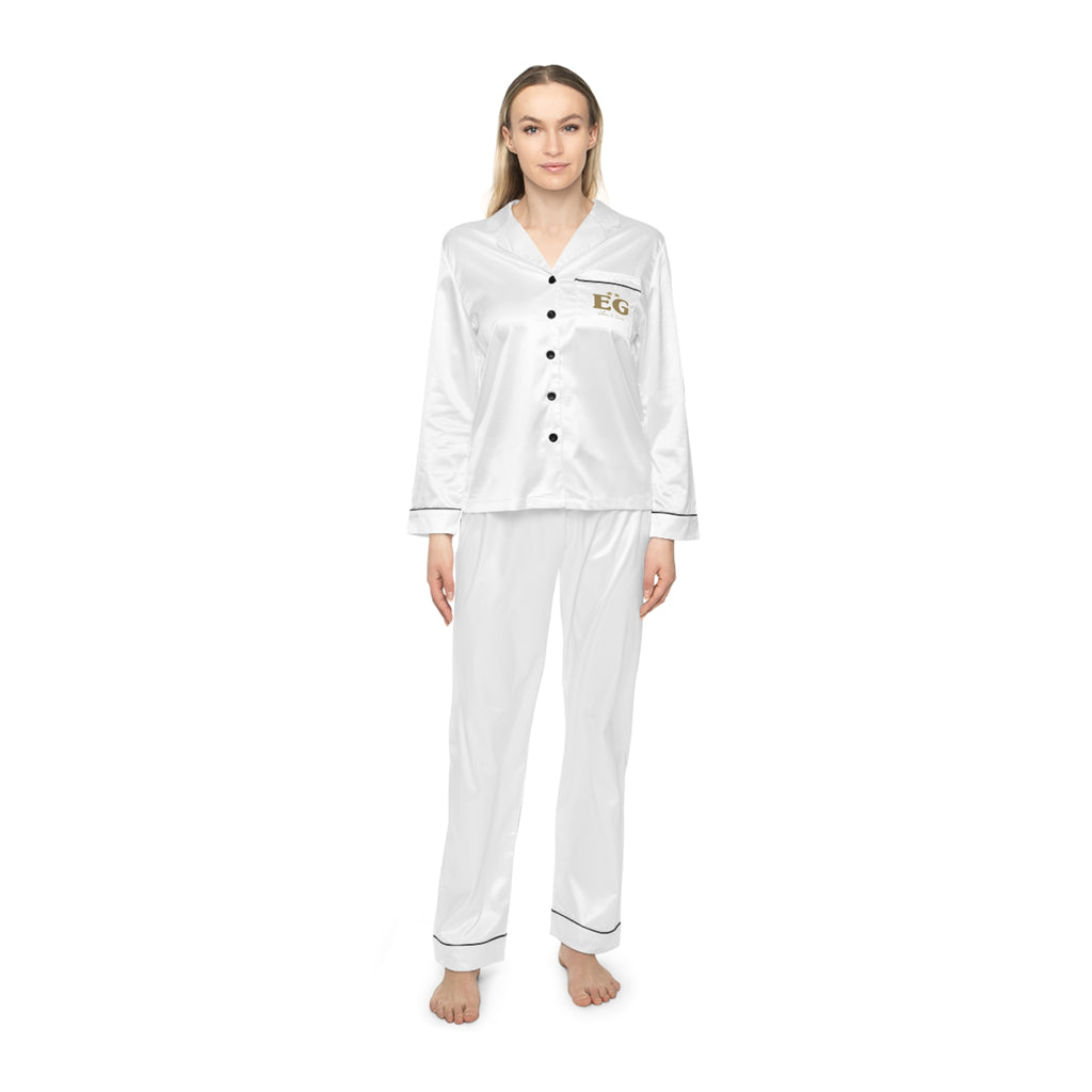 In heaven Women's Satin Pajama Set
