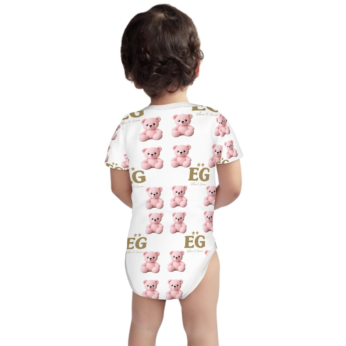 Little pink bear Onesie