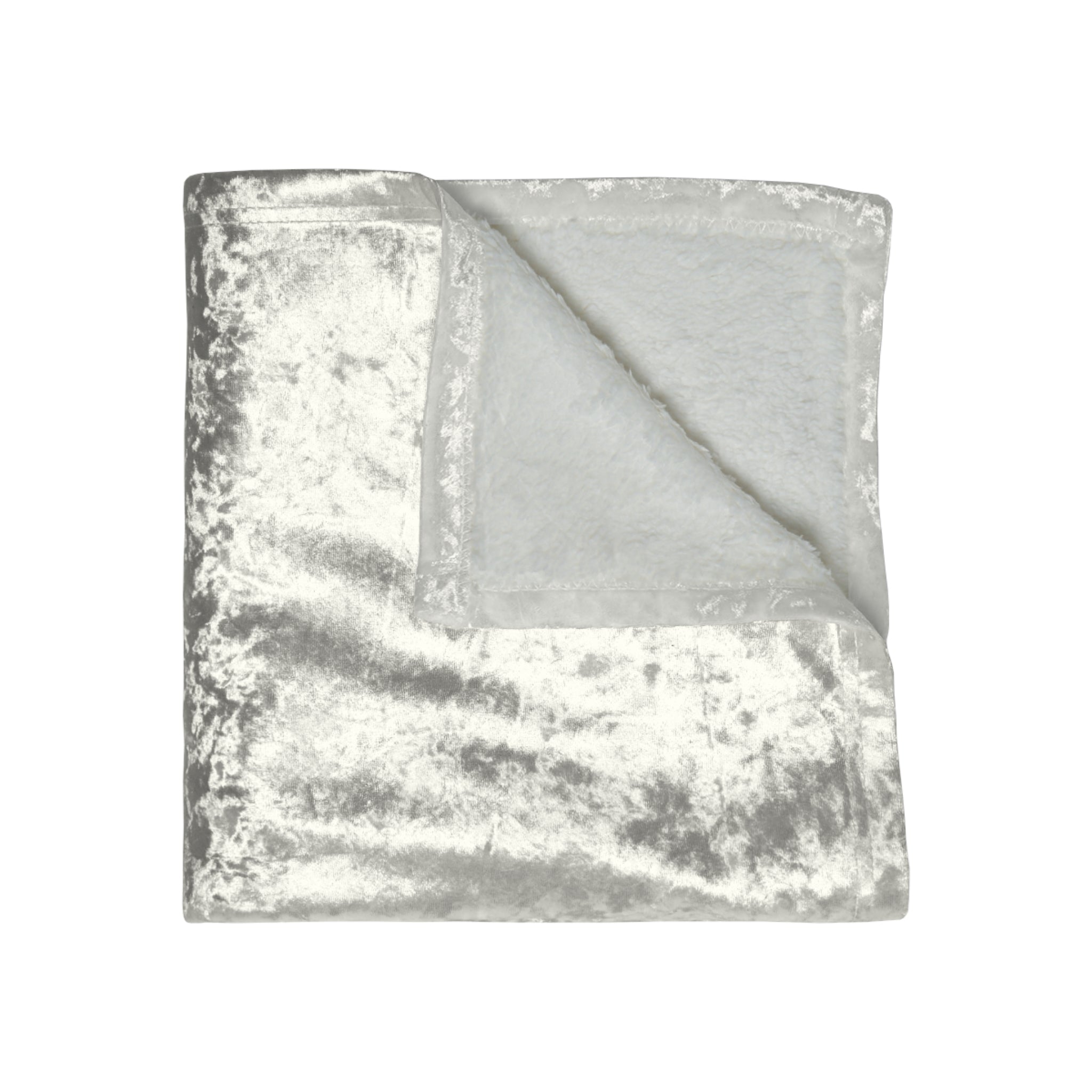 The perfect cloud Crushed Velvet Blanket