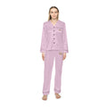 Pink Satin Pajama Set