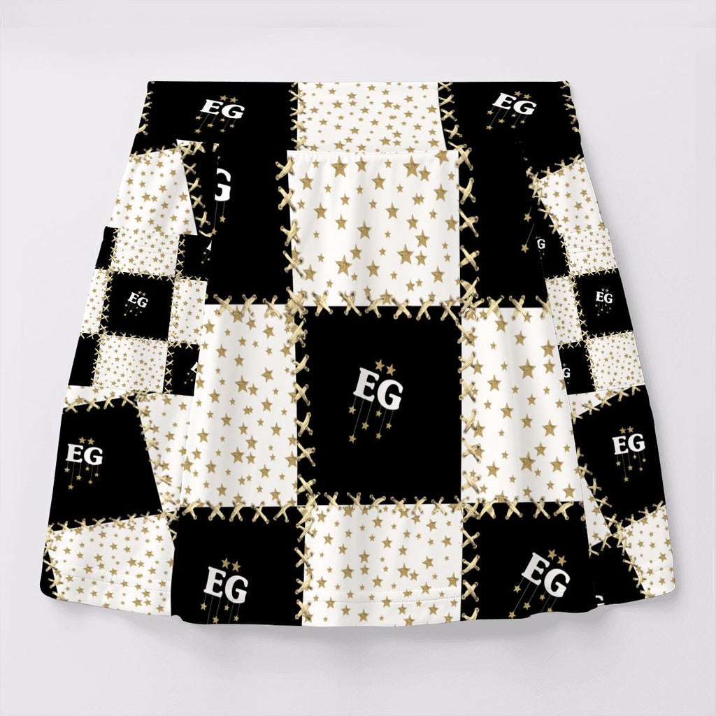 The quilted star Tennis Skort with Pockets
