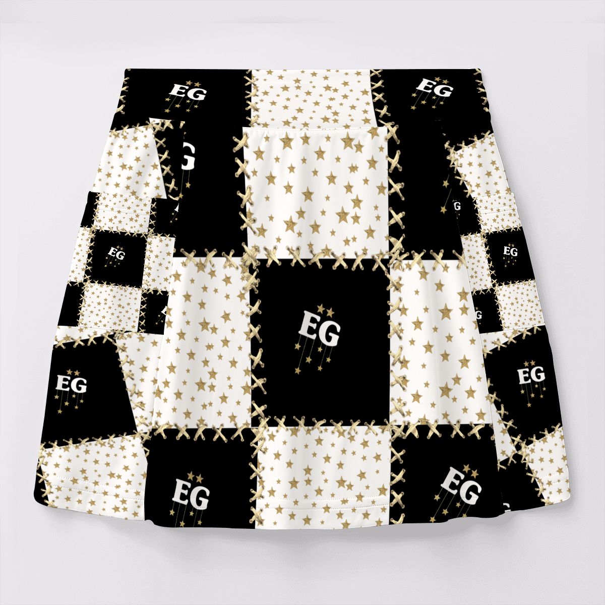 The quilted star Tennis Skort with Pockets
