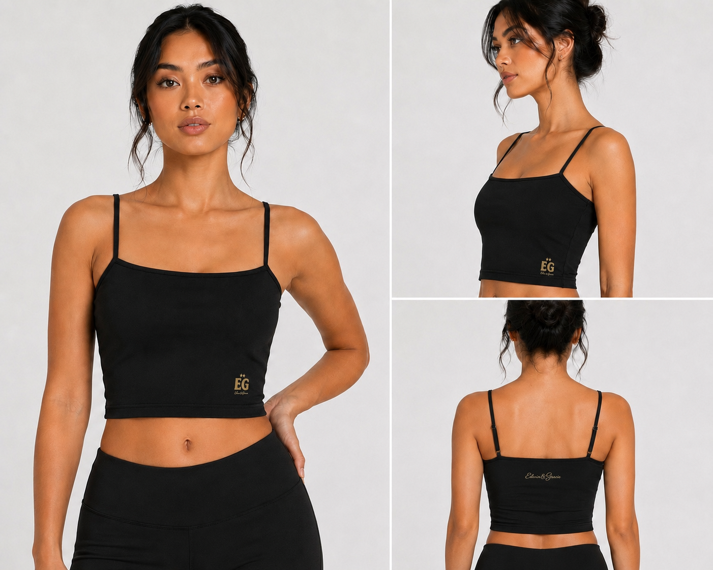 Basic black cami