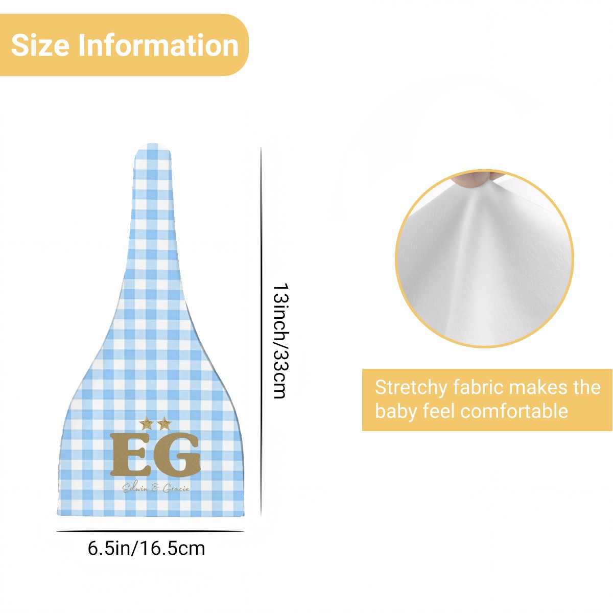 Edwin’s baby topknot beanie