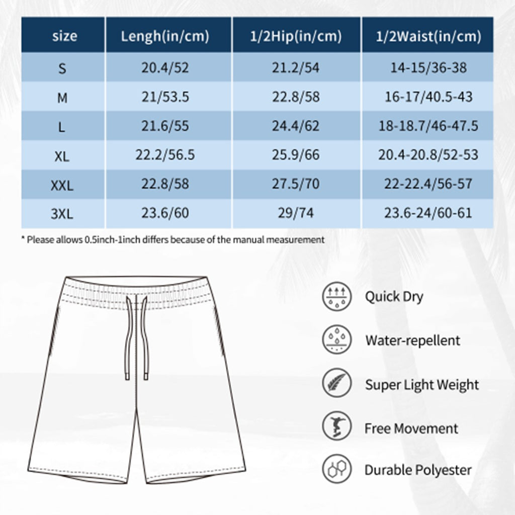 The Summer Sand Herren-Badeshorts