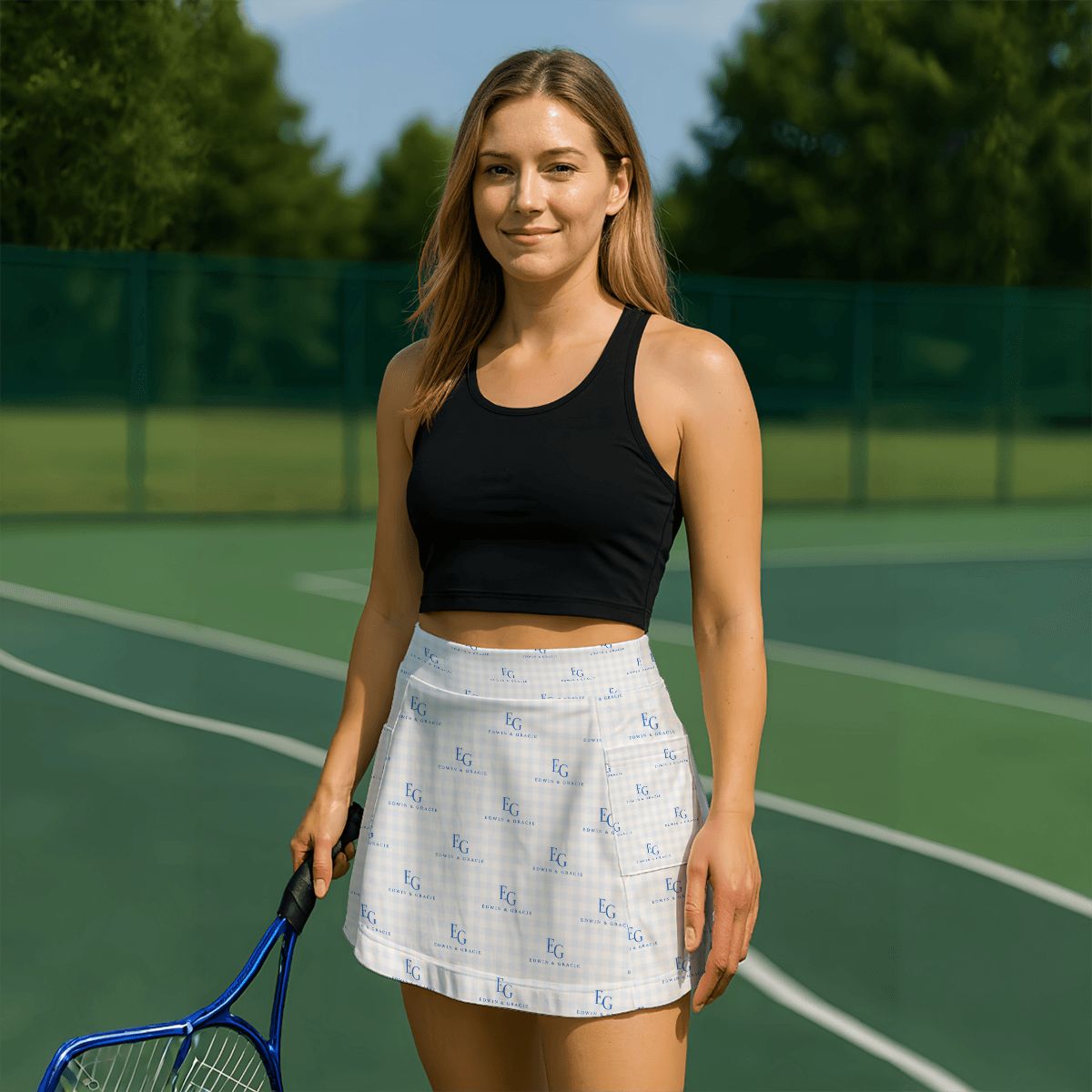 The baby blues women's tennis skort with pockets