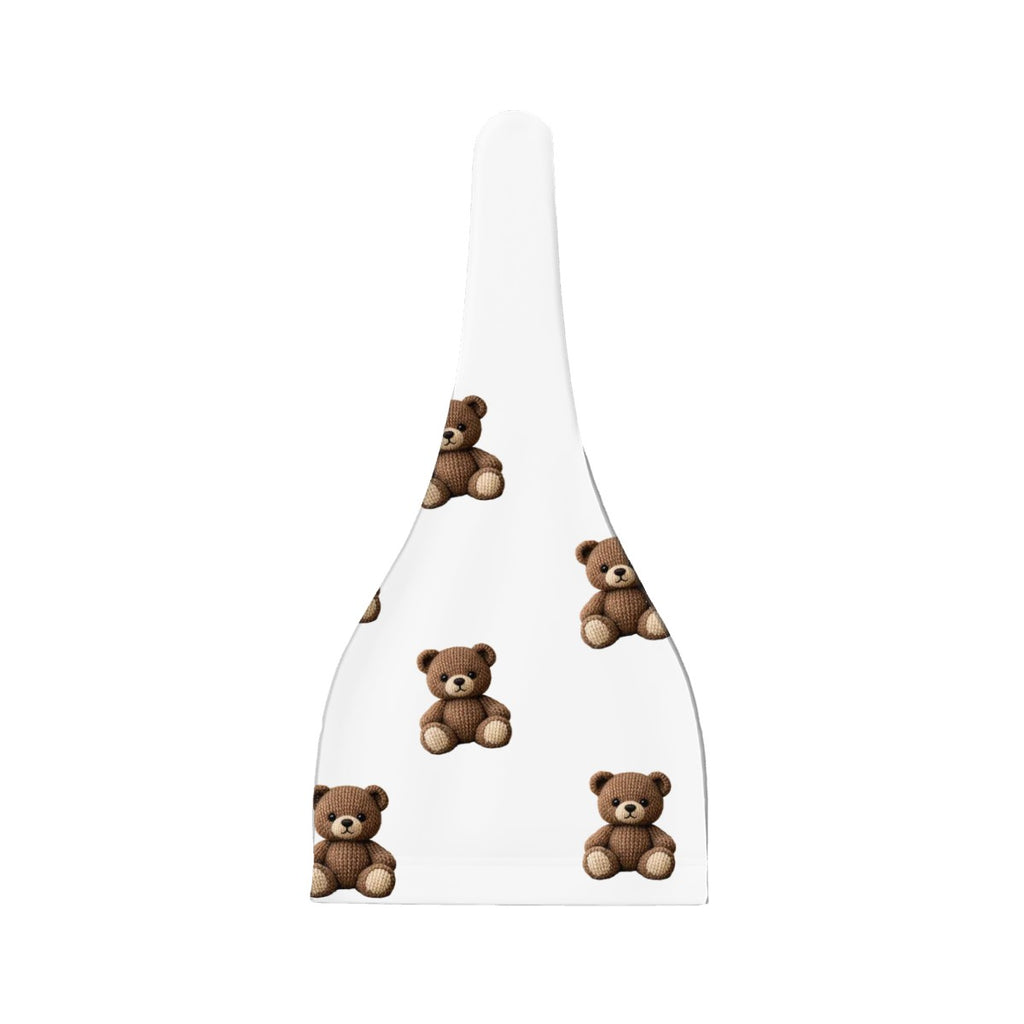 Kleiner brauner Bär Baby-Beanie mit Knoten