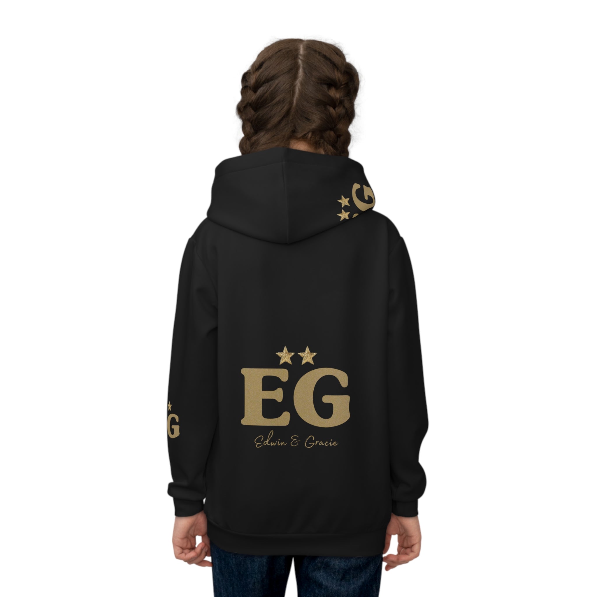 Der schwarze Panther Kinder-Hoodie