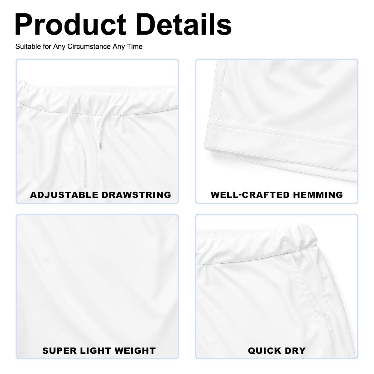 Die Costal Blue Badeshorts