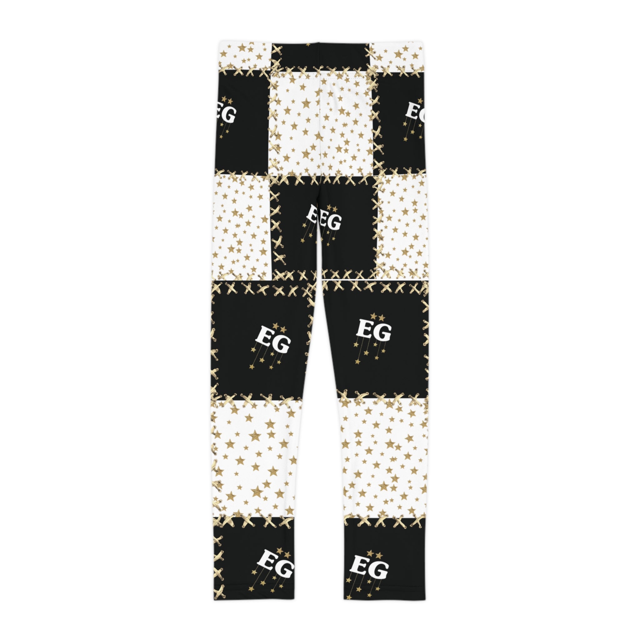 The quilted star kids leggings