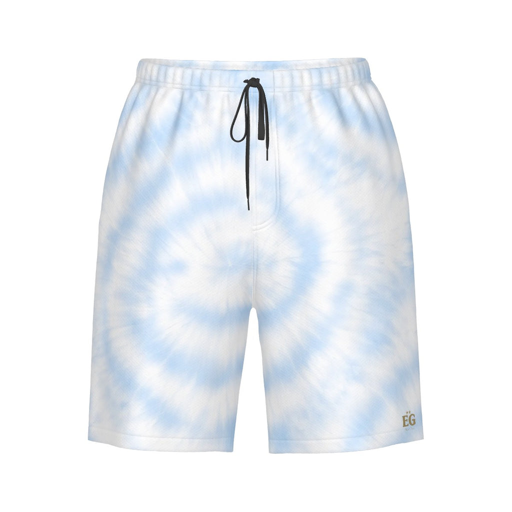 Die hellblauen Herren-Badeshorts