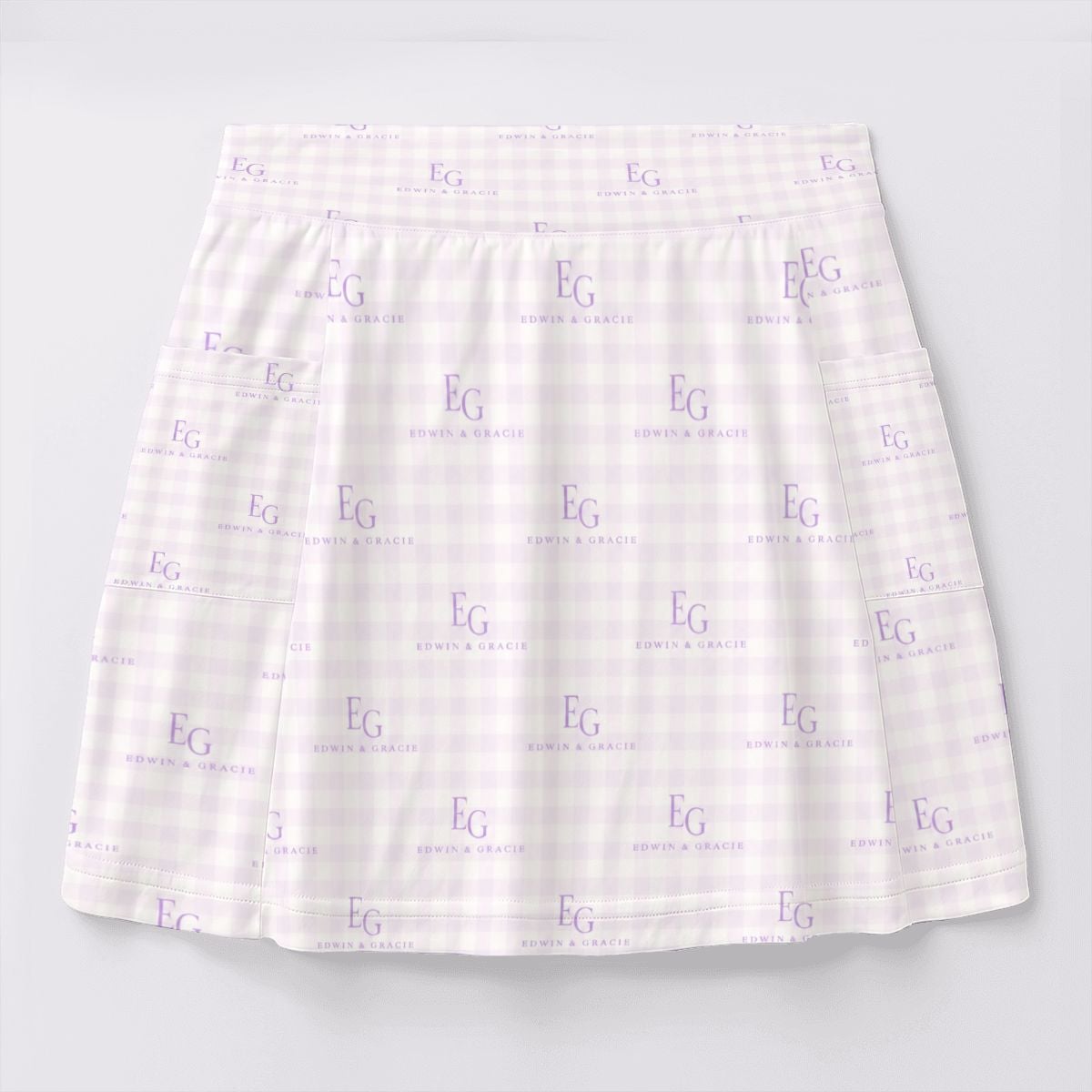 Lullaby lavender women's tennis skort with pockets