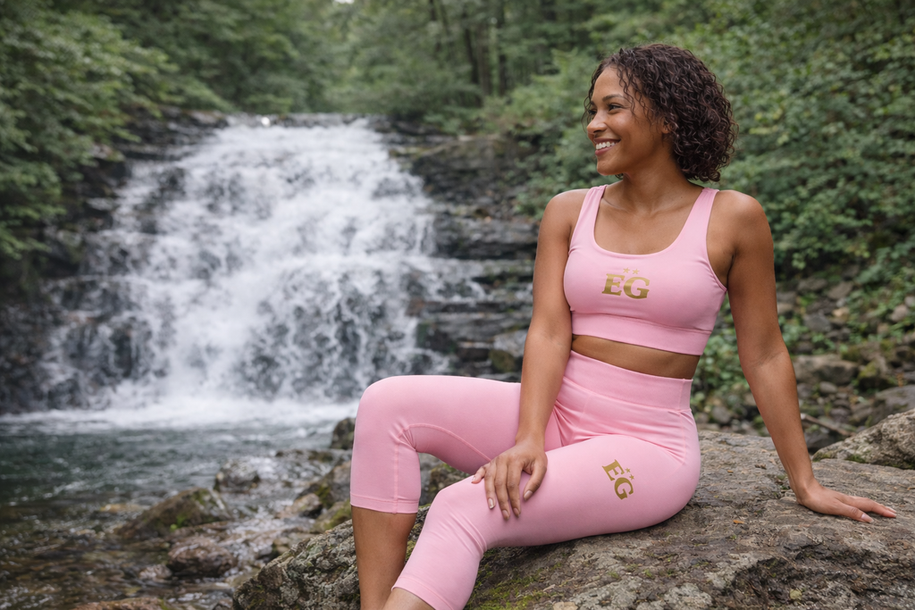 The pink panther Capri Leggings