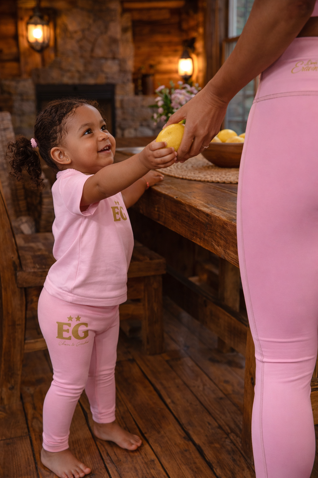 The pink panther kid's leggings