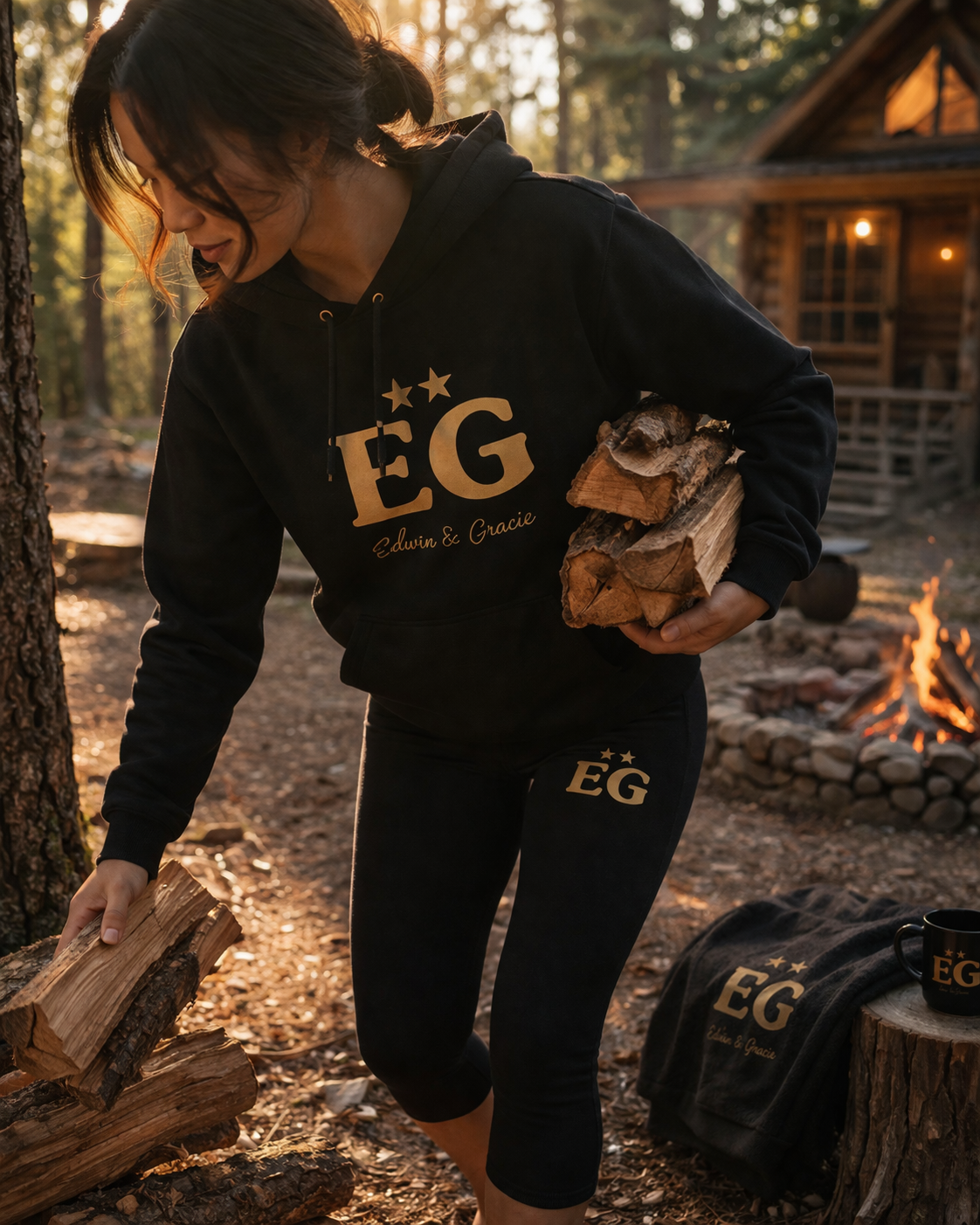 The black panther basic EG adult hoodie