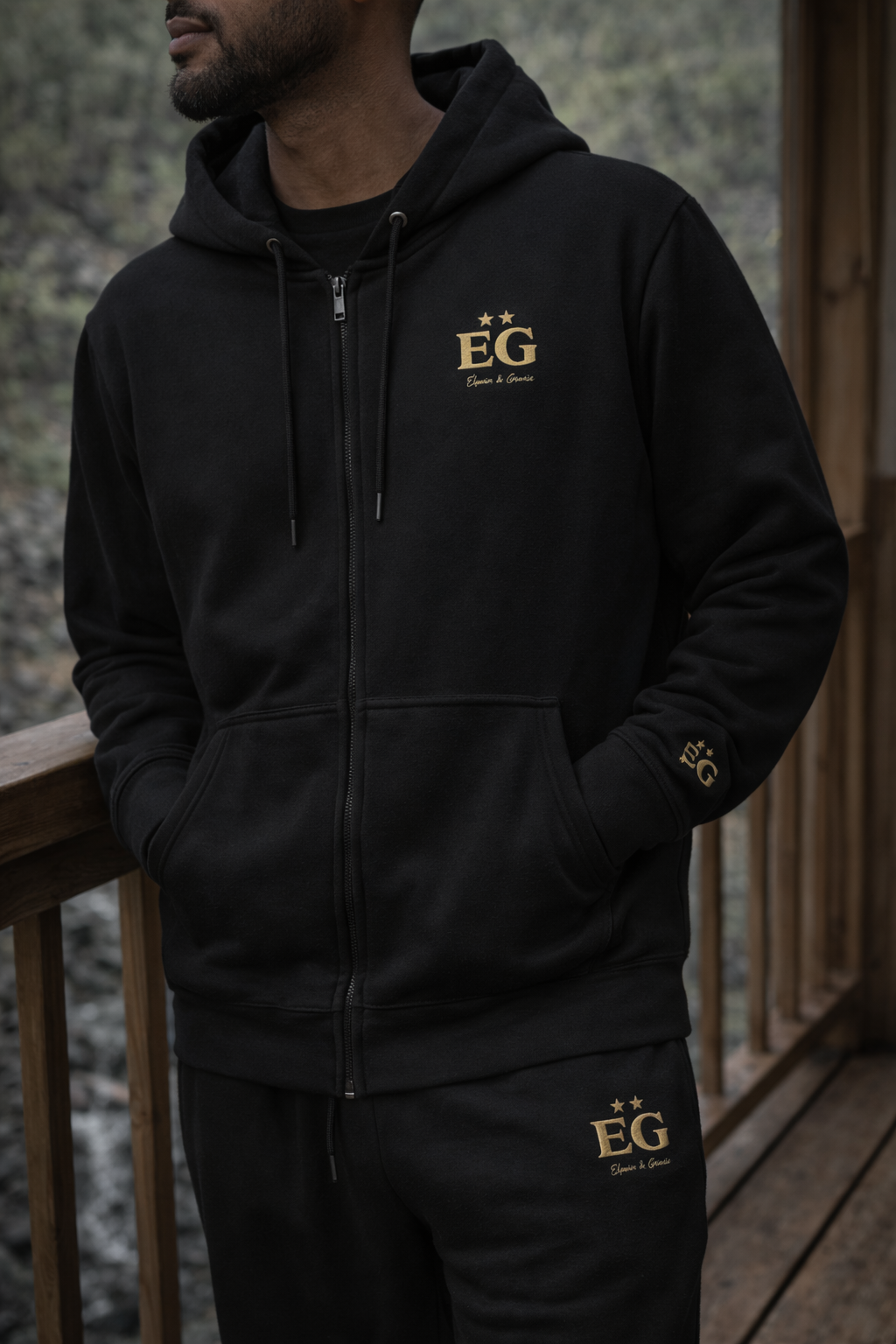 The black panther unisex Full-Zip Hoodie