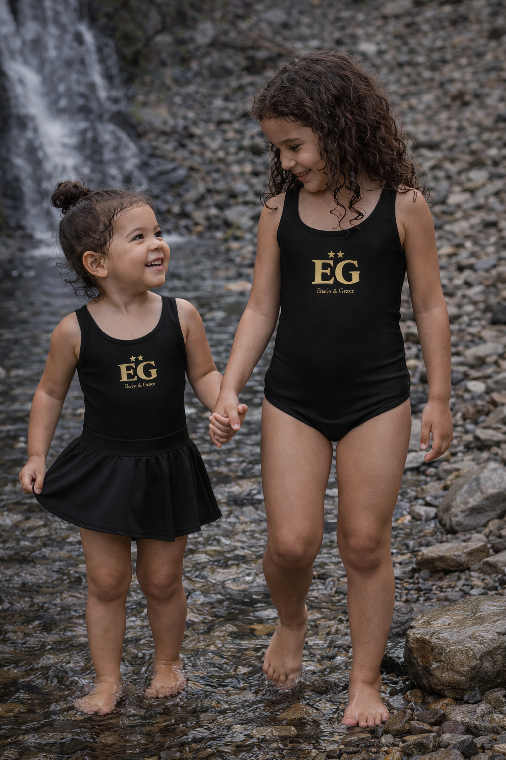 The black panther Kids Swimsuit
