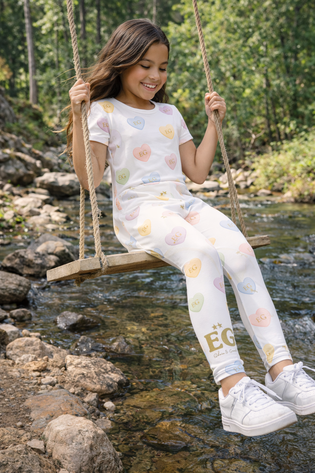 Candy Hearts youth Leggings