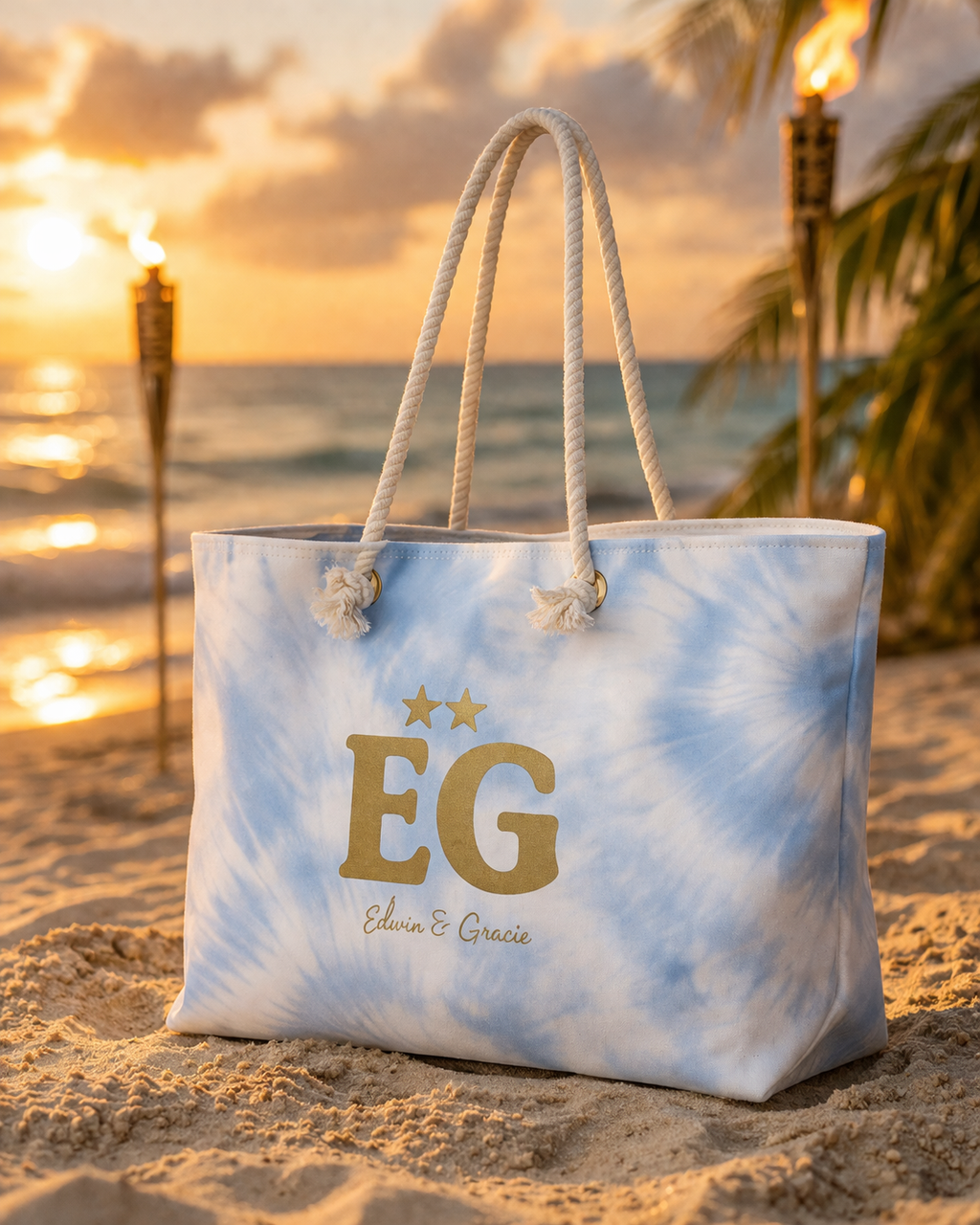 Die Costal Blue Weekender-Tasche