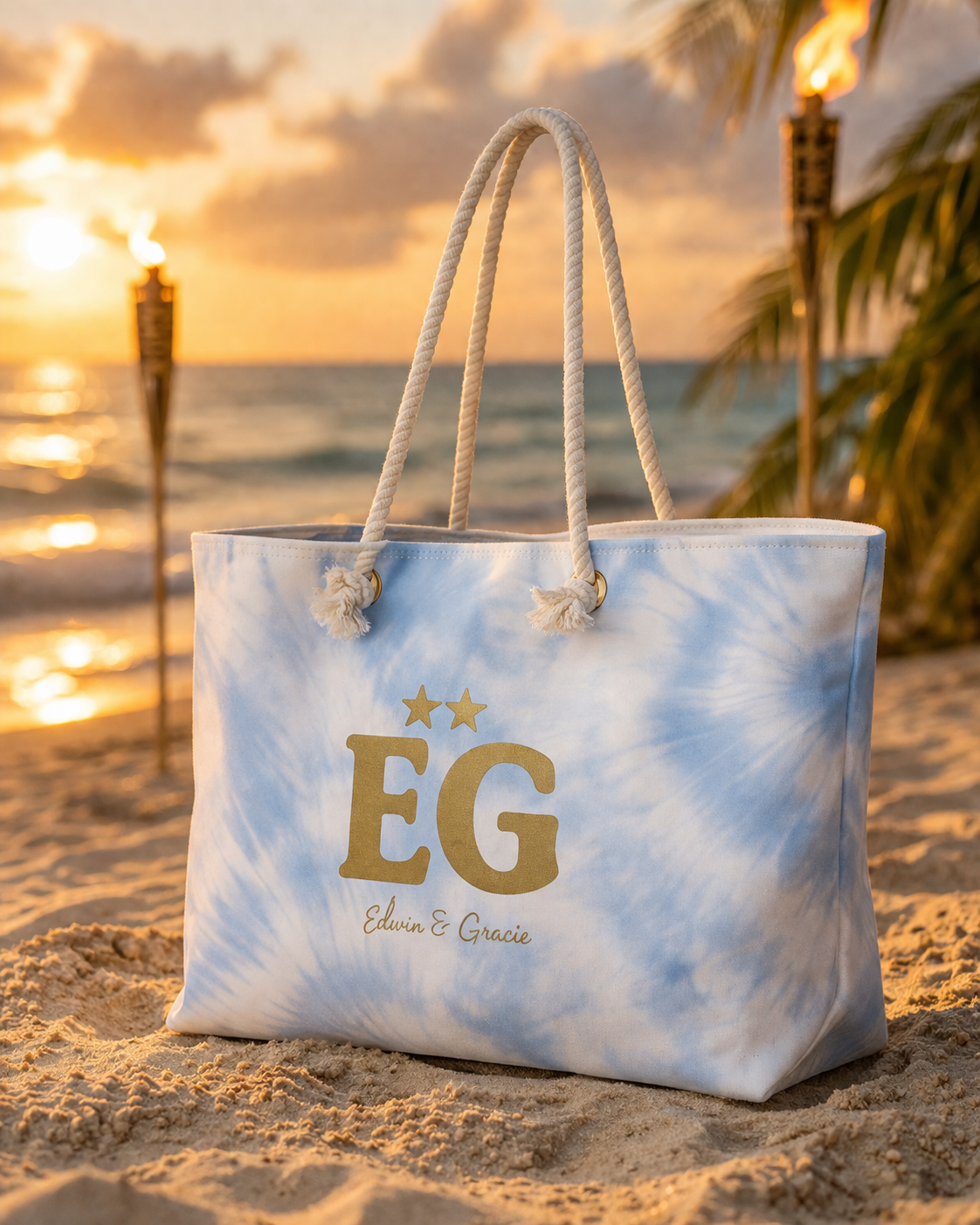 The Costal Blue weekender bag