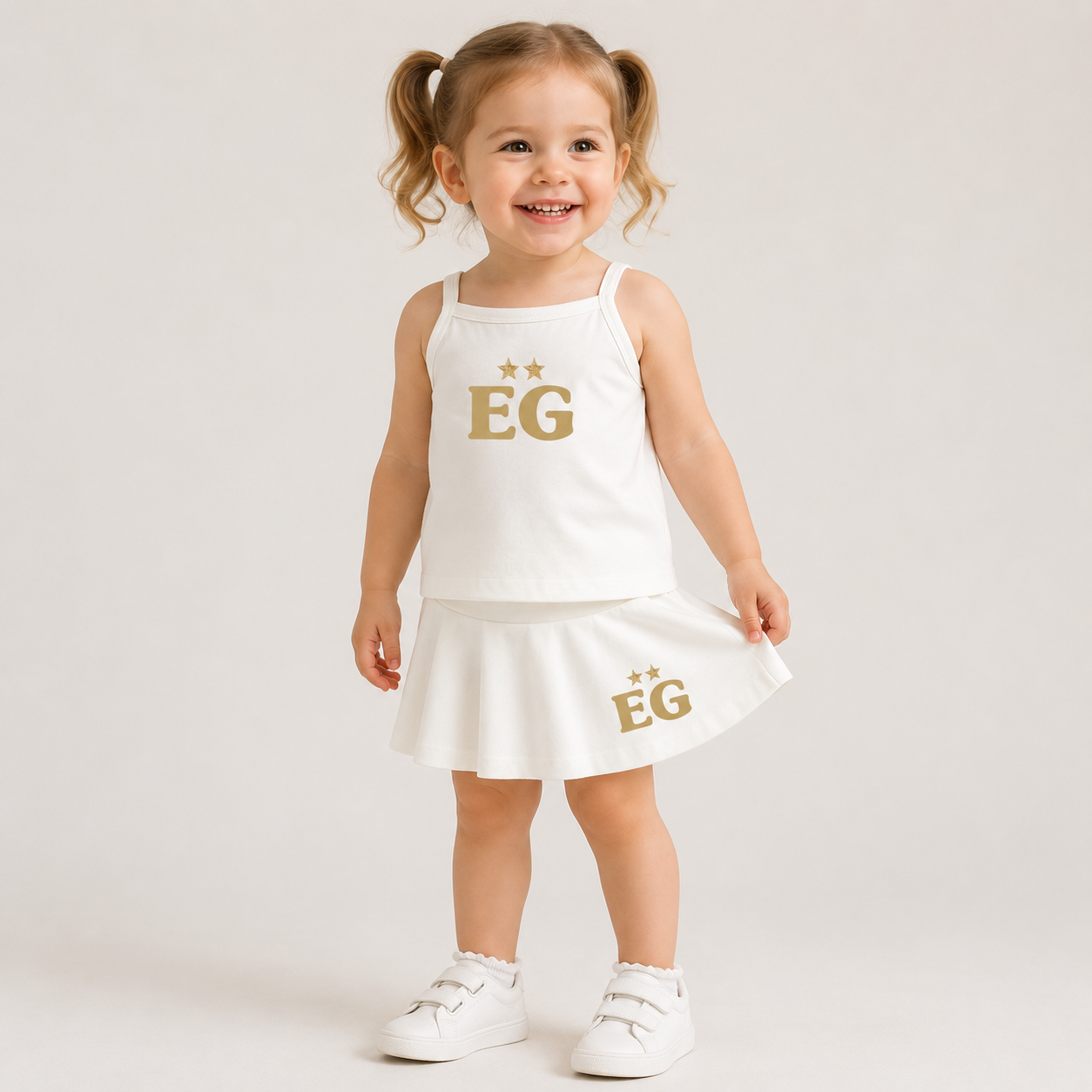 The perfect cloud toddler tennis tank & skirt