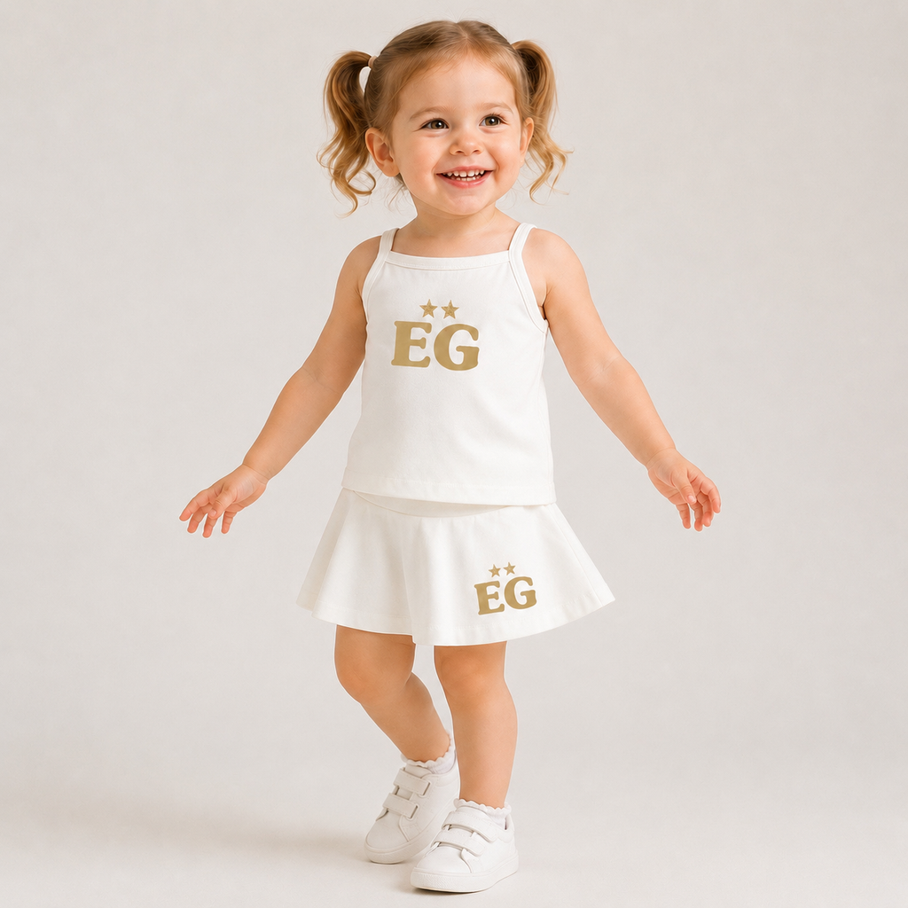 The perfect cloud toddler tennis tank & skirt