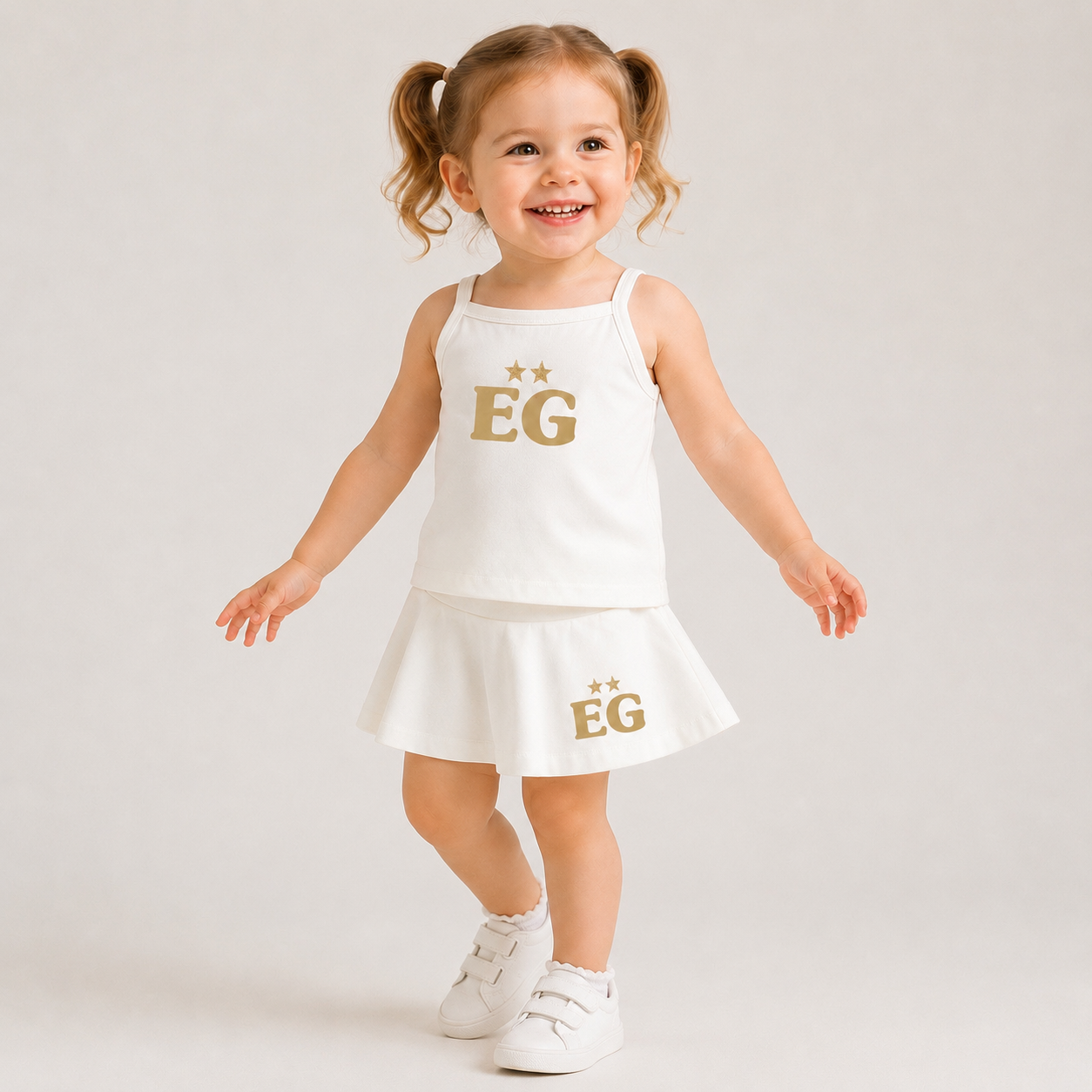 The perfect cloud toddler tennis tank & skirt