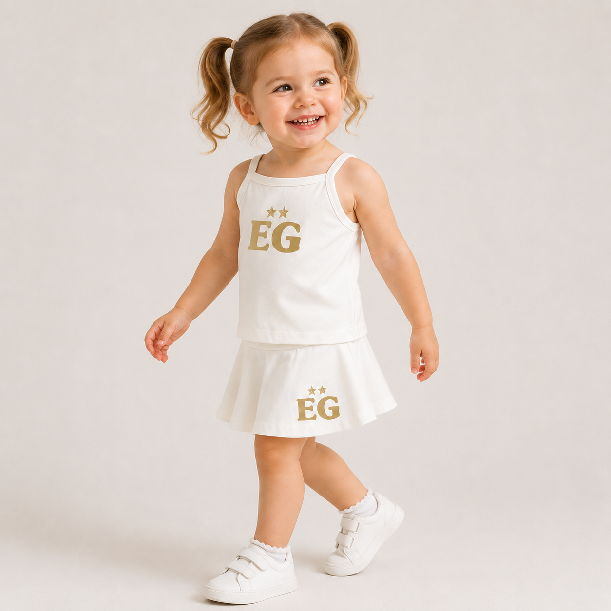 The perfect cloud toddler tennis tank & skirt