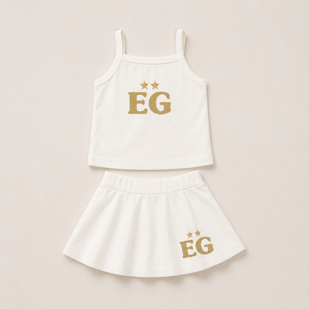 The perfect cloud toddler tennis tank & skirt