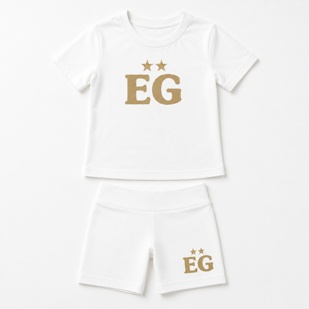 The perfect cloud youth yoga short set