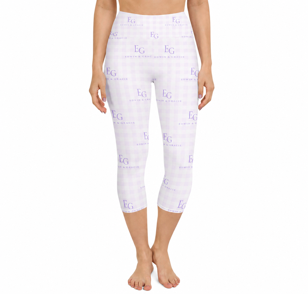 Lullaby lavender yoga capri