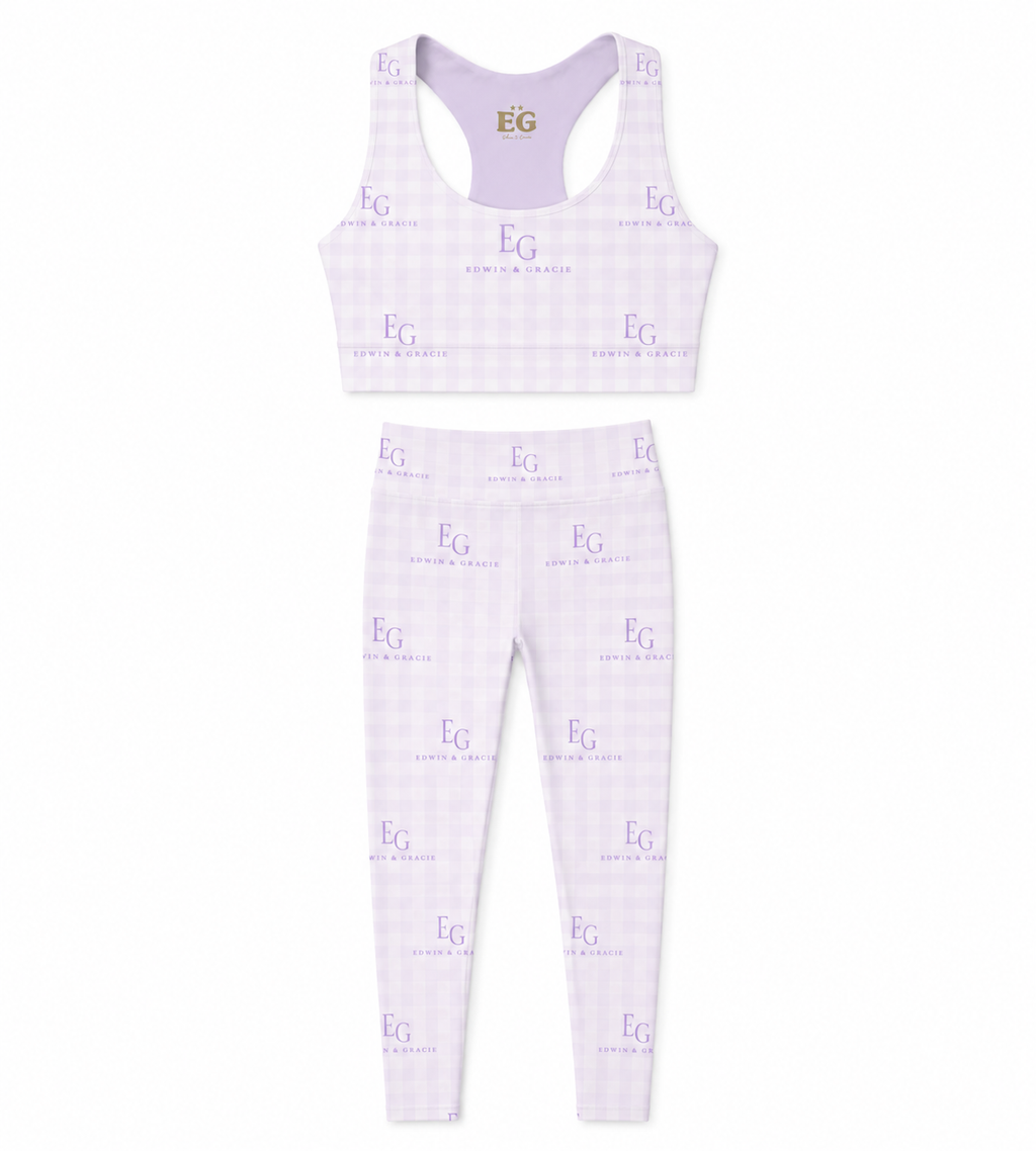 Lullaby lavender kid's Leggings
