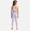 lullaby lavender little kid's yoga top