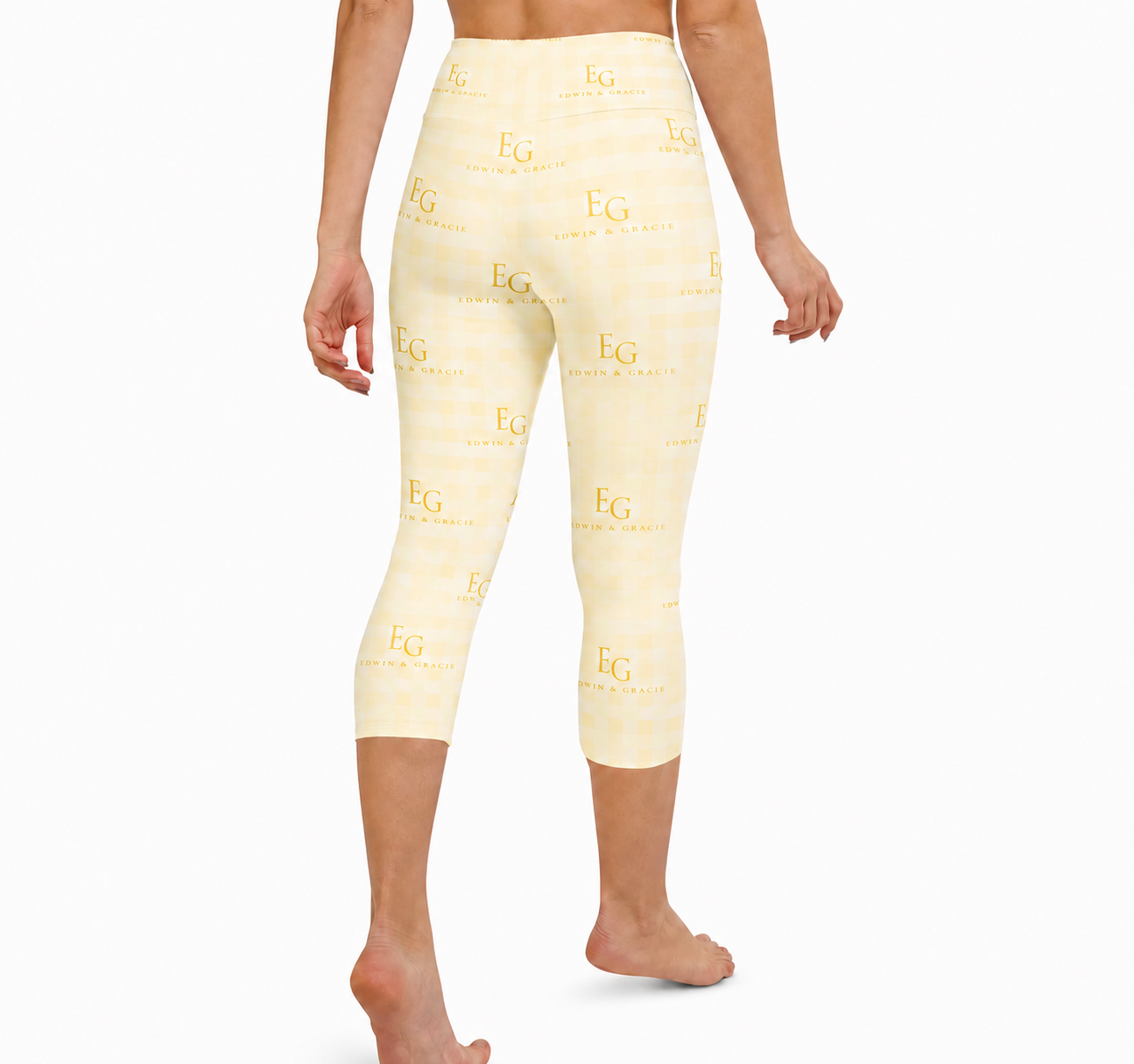 Sunshine yellow yoga capri