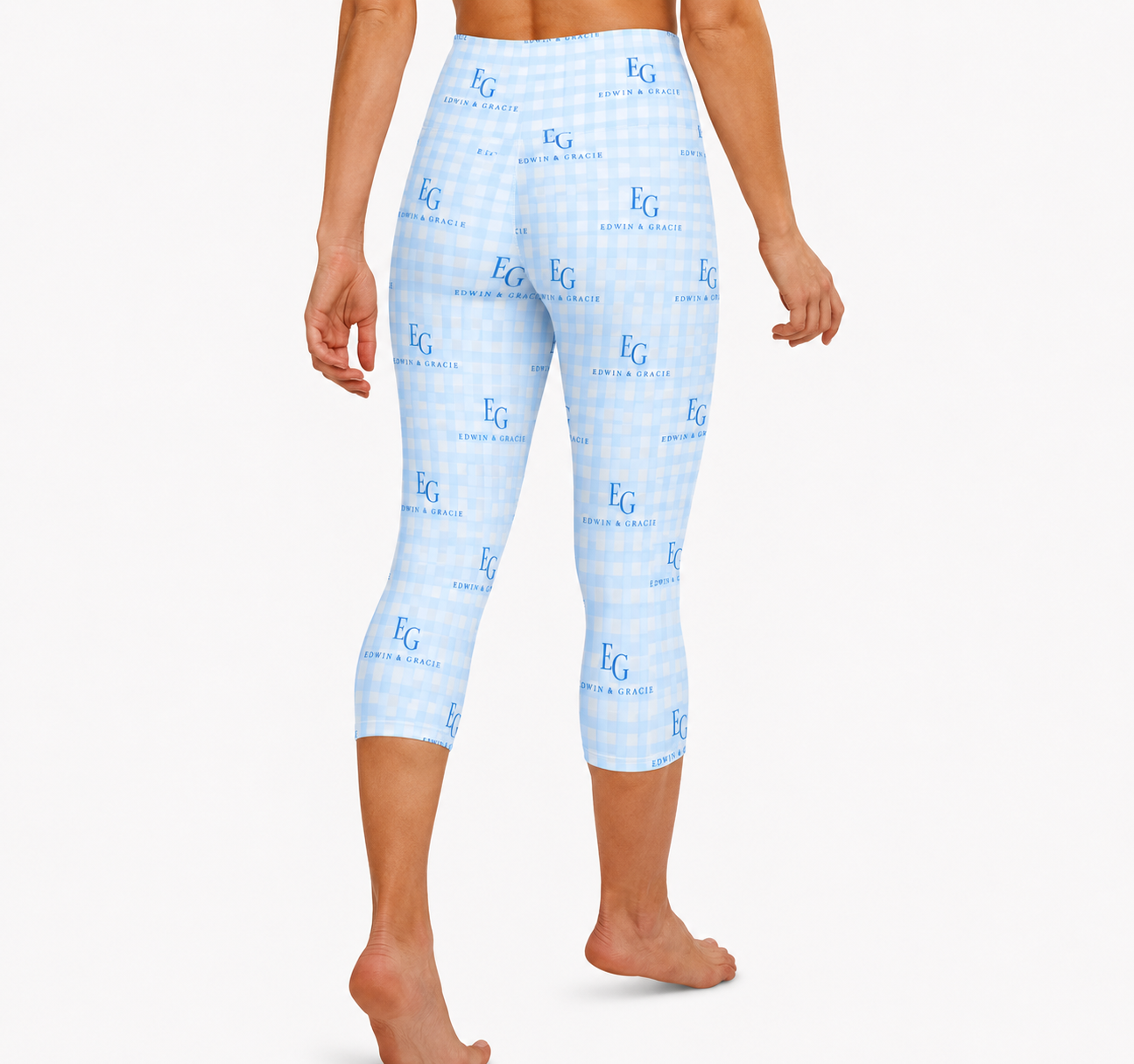 The baby blues yoga capri