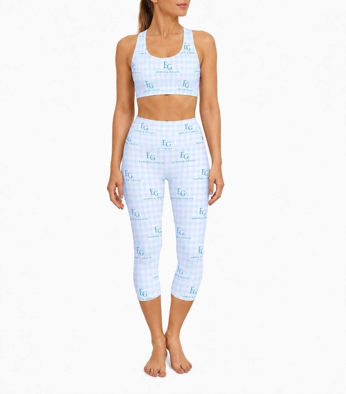 The baby blues yoga capri