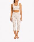 Baby brown yoga capri leggings