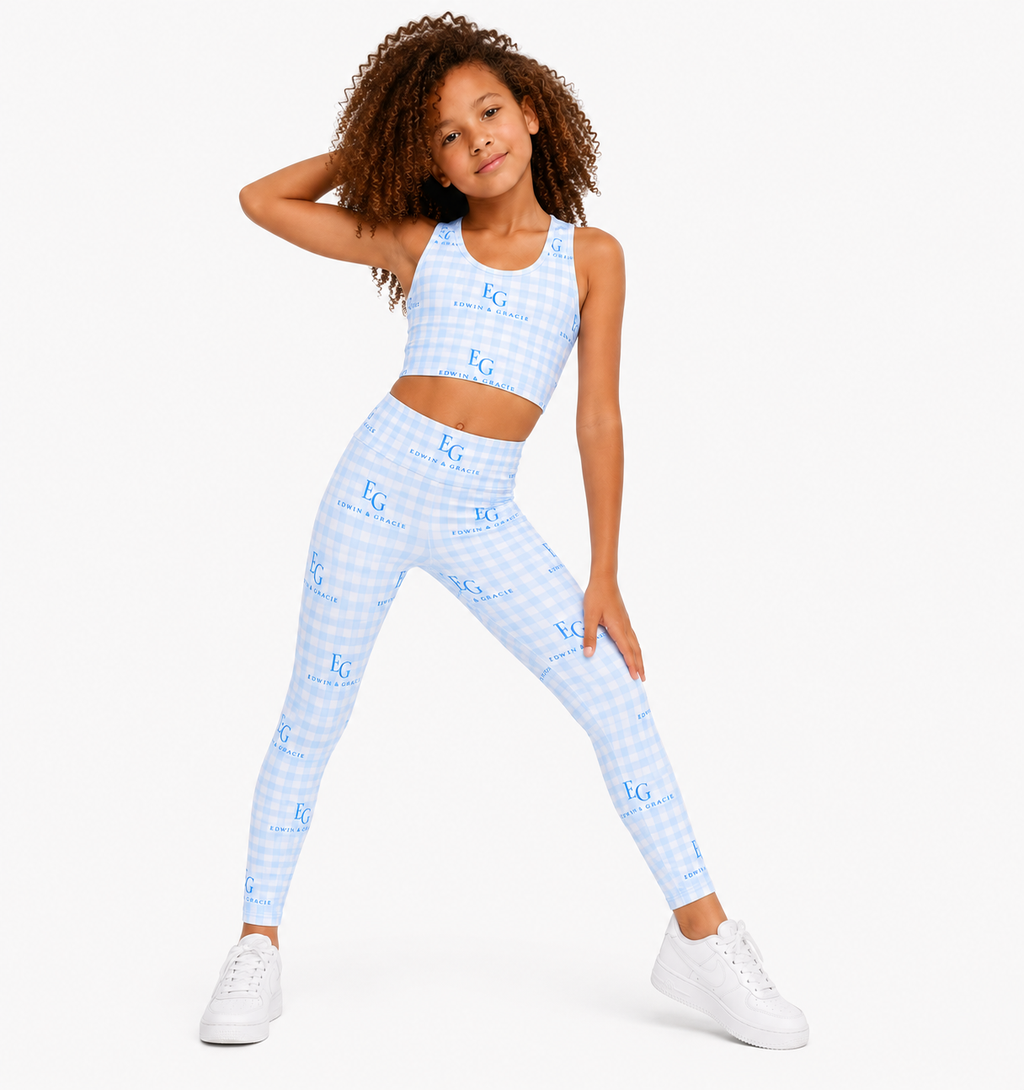 The baby blues Kid's Leggings