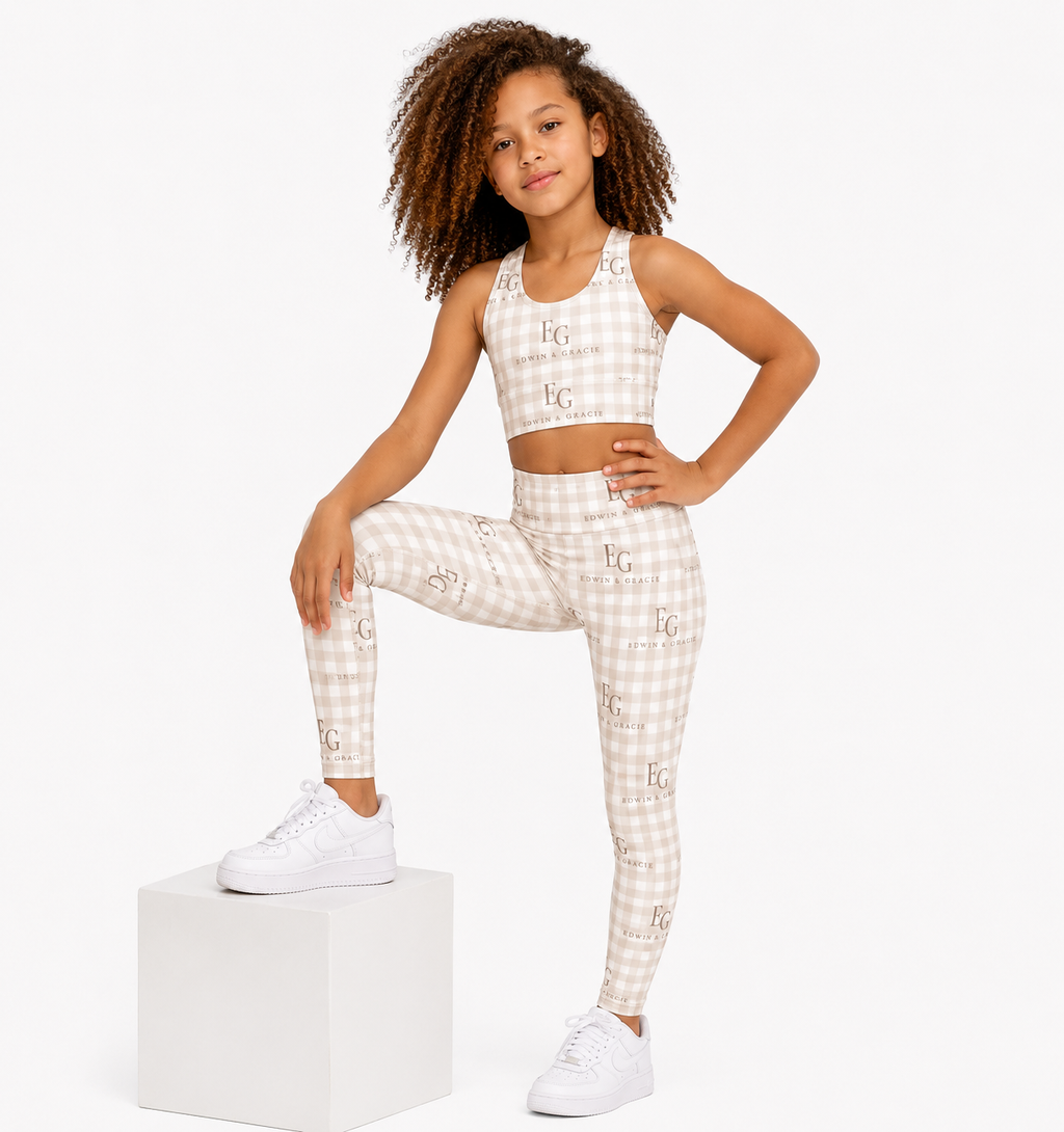 Baby brown youth leggings
