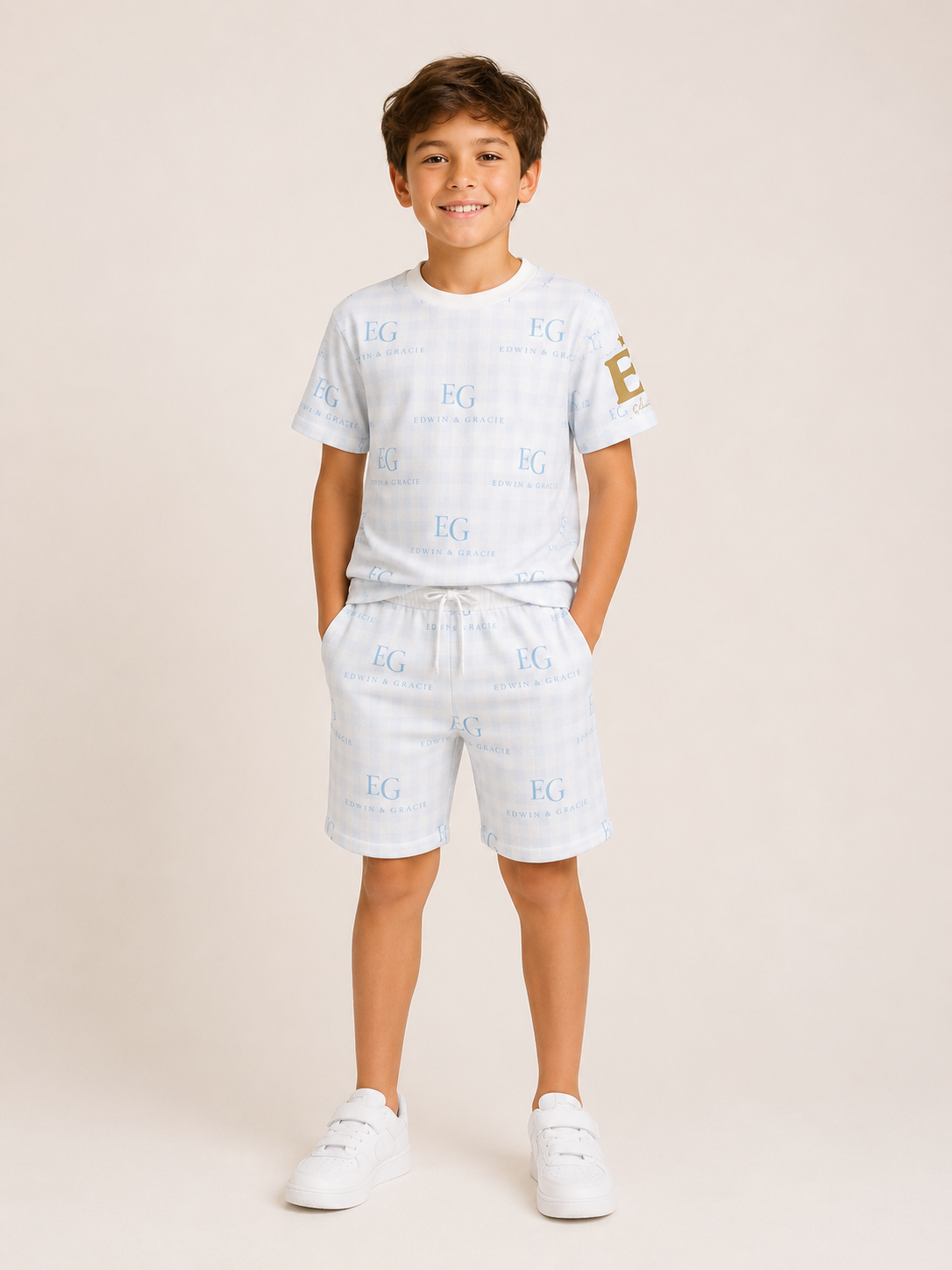 The baby blues men's athletic shorts