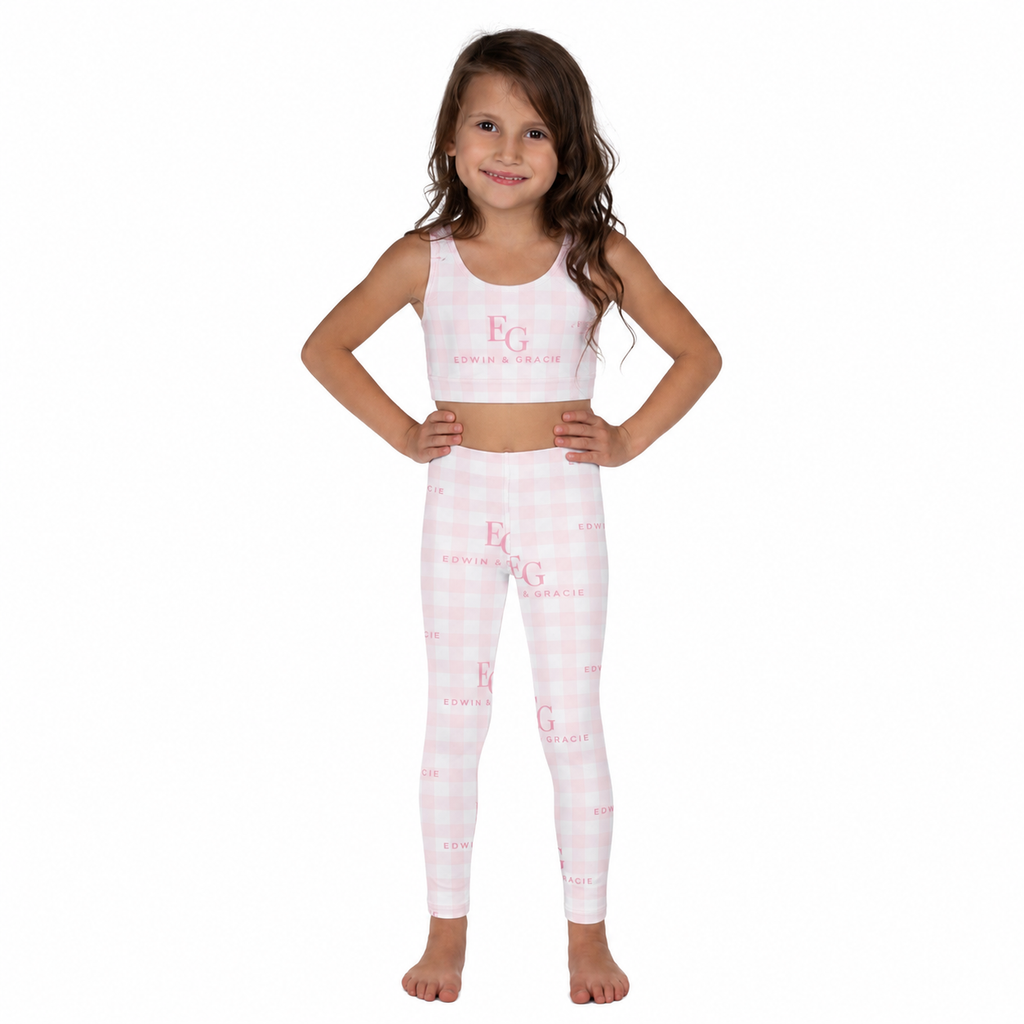 Pretty face pink Kid's Leggings