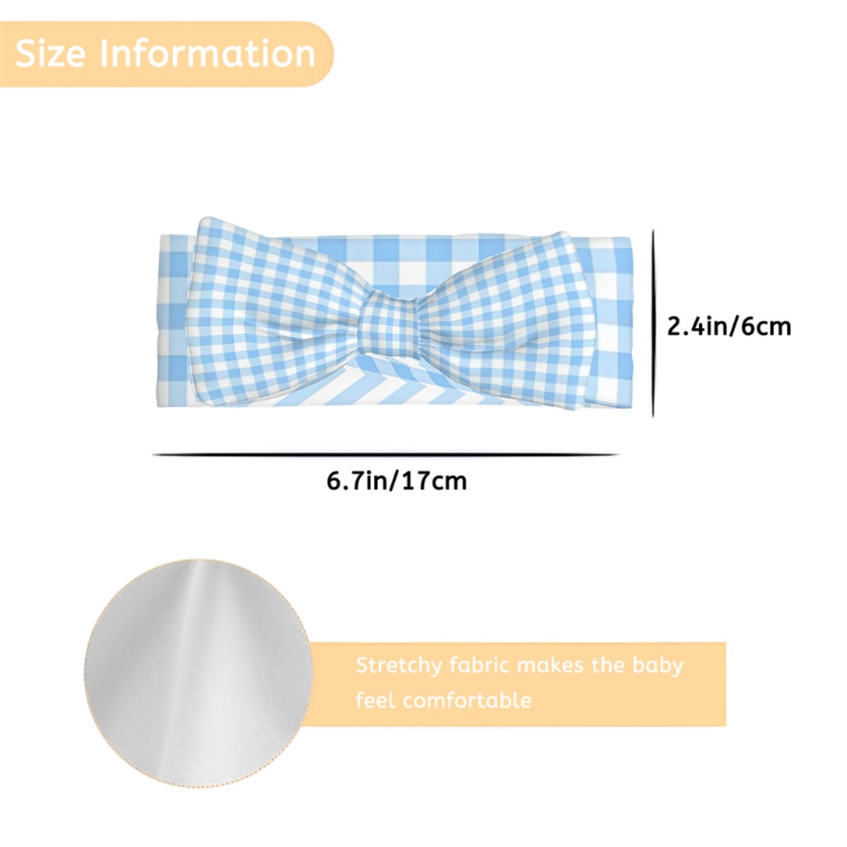 Edwin’s baby bowknot headband
