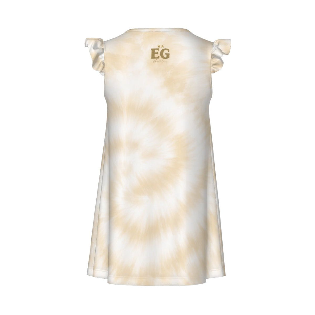 The summer sands girl's flutter dress