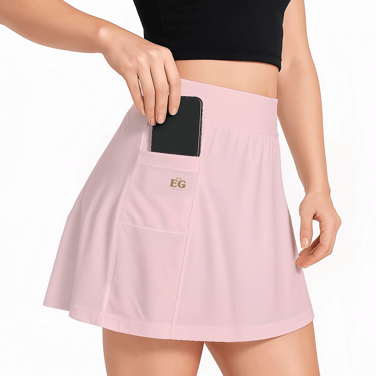 The pink panther Women's Tennis Skort with Pockets