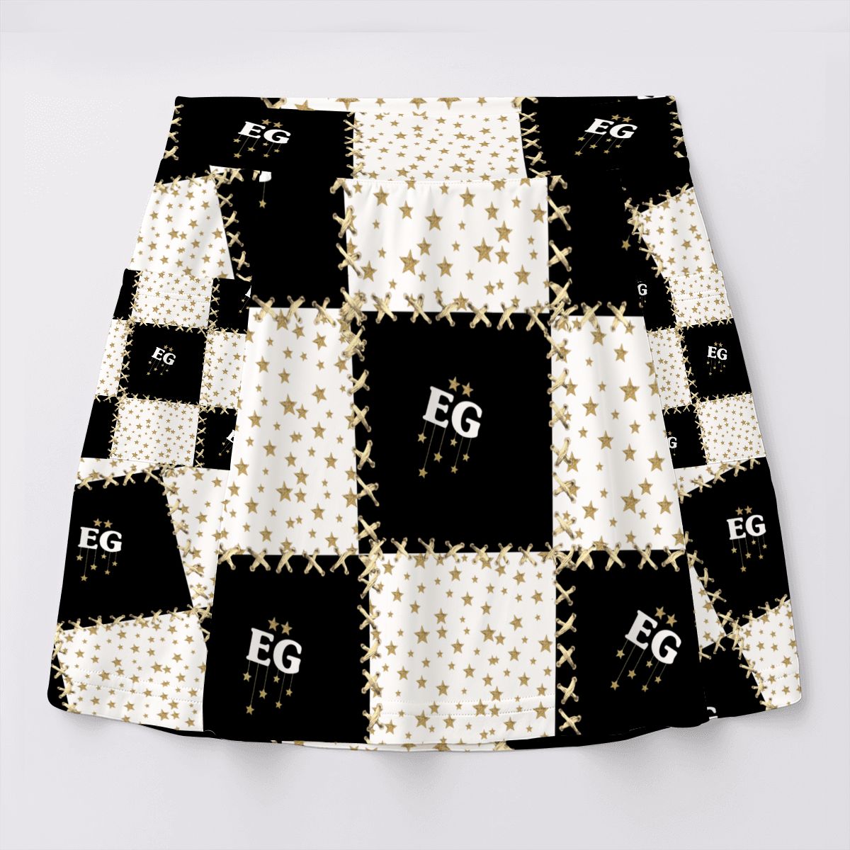 The quilted star Tennis Skort with Pockets