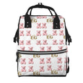 Kleiner rosa Bär Mama Rucksack Wickeltasche