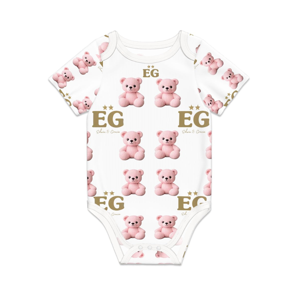 Little pink bear Onesie