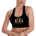 The black panther Cropped Sports Bra